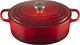 Garnek do gotowania gęsi LeCreuset owalny żeliwny wiśniowy 31 cm (0024147263166) - obraz 1