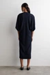 Сукня жіноча COS sculptural draped midi dress 1304884001 Eur 32 Синій - изображение 4