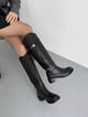 Сапоги, жокейки с ремешком в стиле Hermes Женские Meideli Черный 38 (24,5 см) Код: AB92 black3 - изображение 6