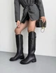 Сапоги, жокейки с ремешком в стиле Hermes Женские Meideli Черный 38 (24,5 см) Код: AB92 black3 - изображение 7
