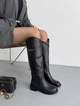 Сапоги, жокейки с ремешком в стиле Hermes Женские Meideli Черный 38 (24,5 см) Код: AB92 black3 - изображение 8