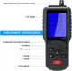 Монитор качества воздуха JD-3002, детектор CO2, TVOC, HCHO, температуры и влажности с кейсом - изображение 4