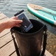 Водонепроникний гермомішок Outtec Dry Bag 30 л O-42987 Чорний (5905884429877) - зображення 9