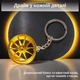 Брелок для ключів Автомобільний диск металевий Золотистий 99_15_0_3С - зображення 2