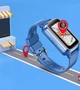 Дитячий смарт годинник-телефон Lemfo B42 з 4G SIM картою, GPS трекером, HD відеодзвінками, камерою 2 МП, прослуховуванням, кнопкою SOS та IP67 Синій - зображення 7