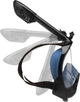Maska do nurkowania pełnotwarzowa Outtec Aqua Explorer Pro O-05318 z fajką składaną Czarna (5905399053529) - obraz 8