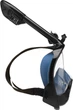 Maska do nurkowania pełnotwarzowa Outtec Aqua Explorer Pro O-05318 z fajką składaną Czarna (5905399053529) - obraz 4