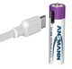 Акумулятор Ansmann Li-Ion AAA/HR03 1000mAh 1.2V 2szt. USB-C (1311-0029) - зображення 3