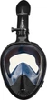 Maska do nurkowania pełnotwarzowa Outtec Aqua Explorer Pro O-05317 z fajką odłączaną Czarna (5905399053178) - obraz 1