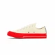 Кеды Comme des Garcons Play X Chuck 70 Low Shoes Egret/Red Beige A01796C 42.5 - изображение 5