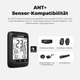 Велокомп'ютер COOSPO BC107 GPS бездротовий 2.4" Bluetooth 5.0 ANT+ - зображення 3