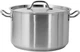 Каструля Yato з кришкою з нержавіючої сталі 36 x 22 см 22.4 л (5906083860188) - зображення 1