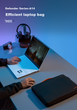 Сумка для ноутбука Tomtoc, 15.6 дюйма, игровая, для ASUS ROG и Lenovo Legion - изображение 4