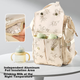 Сумка Taoqibaby Mommy Bag, дитячі речі для активного відпочинку, рюкзак для вагітних, багатофункціональна сумка великої місткості для мами - зображення 7