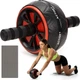 Ролик для преса одинарний Actiget Ab Wheel Чорно-червоний (ACT0111) - зображення 2