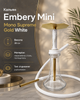Кальян Embery Mini Mono 3.1 supreme gold white - изображение 1