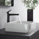 Смеситель для раковины HANSGROHE Talis E 240 матовый черный 71716670 с донным клапаном - изображение 4