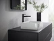 Смеситель для раковины HANSGROHE Talis E 240 матовый черный 71716670 с донным клапаном - изображение 7