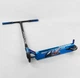 Самокат трюковый 44374 Best Scooter SIMBIOTE Веном HIC-система, пеги, алюминиевый диск и дека, колёса 120мм PU Синий - изображение 5