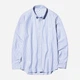 Рубашка хлопковая мужская Uniqlo 891963430 2XL Белый/Голубой (1160780865) - изображение 3