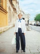 Пиджак женский Uniqlo 618855904 L Белый (1160794031) - изображение 3