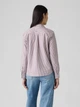 Рубашка хлопковая женская Levi`s 312325762 XS Белый/Коричневый (1160620513) - изображение 2