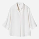 Блузка женская Uniqlo 218854031 M Молочная (1160738510) - изображение 4