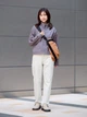 Ветровка женская Uniqlo 122703512 L Серая (1160636737) - изображение 14