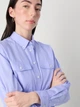 Рубашка хлопковая женская Tommy Hilfiger 34182433 L Сиреневая (1160695717) - изображение 5