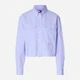 Рубашка хлопковая женская Tommy Hilfiger 34182433 L Сиреневая (1160695717) - изображение 7