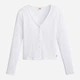 Кардиган жіночий Levi`s 904550468 2XL Білий (1160741508) - зображення 3