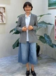 Пиджак классический удлиненный женский Uniqlo 105091065 L Серый (1160764103) - изображение 7