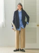 Пиджак классический удлиненный женский Uniqlo 658778753 L Синий (1160764752) - изображение 7