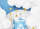 Свічка для торта Party Deco 2 з короною 9,5 см блакитна 8912 - зображення 2