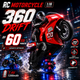Радиоуправляемый мотоцикл 1:16 RC Motorcycle 360 Drift Racing на пульте управления, дрифт 360°, самобалансировка, аккумулятор - изображение 6
