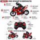 Мотоцикл на радиоуправлении RC Motorcycle 1:16 с дрифтом 360°, самобалансировкой и аккумулятором 7.4V - изображение 8
