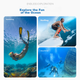 Водонепроницаемый чехол TELESIN для DJI Action 4/5 Pro/3 до 45 м - изображение 3