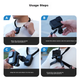 Крепление на шею Jingxuan Quick-Release Neck Mount 2.0 для DJI Action 6/4/5 Pro и GoPro 13/12 MAX (S2-HNB-005-JD) - изображение 4