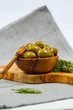 Оливки зелені з травами Орегано Greek Product з кісточкою 250г - зображення 8