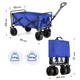 Візок туристичний складаний Outtec EasyGo 100 л Синій 185370 (5905884421864) - зображення 5