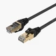 Кабель Ethernet Orico PUG-C7 CAT7 10Gbps RJ45 круглый 1 м (6942227181251) - изображение 2