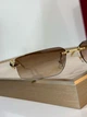 Женские очки Cartier CT0544S 2026 – безрамочные фотохромные солнцезащитные очки коричневый градиент - изображение 4