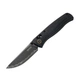 Ніж складаний туристичний SRM Medal 255L-MB3 (8.2 см) 140Cr / Micarta чорний - изображение 3
