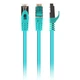 Патч-корд 3м S/FTP Cat 6A CU LSZH green Cablexpert - изображение 1