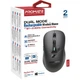 Мышка Promate Samo Wireless/Bluetooth Black - изображение 2