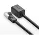 Патч-корд 5м F/UTP cat 6 RJ-45 extension black Ugreen - изображение 3