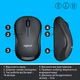 Мишка Logitech M220 Silent Grey - зображення 6