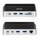 Докстанція Orico MiniDock 10в1 з кишенею для SSD Silver (6942227173270) - зображення 2