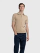Поло чоловіче Arber Polo knit Zipper MSS N-A S зріст 4 бежевий (M09.61.16.622) - изображение 1