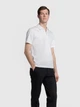 Поло чоловіче Arber Polo AS-46.1 Zip XL зріст 5 білий (M14.25.00.531) - изображение 3